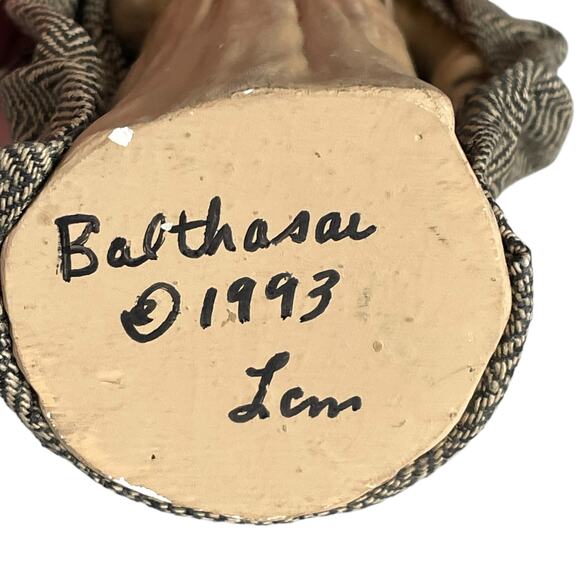 Hestia Nativity Balthasar Wise Man Figure Vintage 1993 Companion Wiseman - Picture 8 of 16